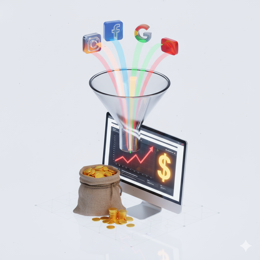 Tráfego Pago Inteligente: Aumente seu Lucro Direcionando Anúncios para o seu Site, e Não para as Redes Sociais